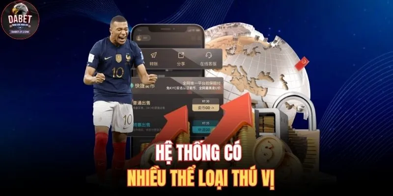 Hệ thống có nhiều thể loại thú vị